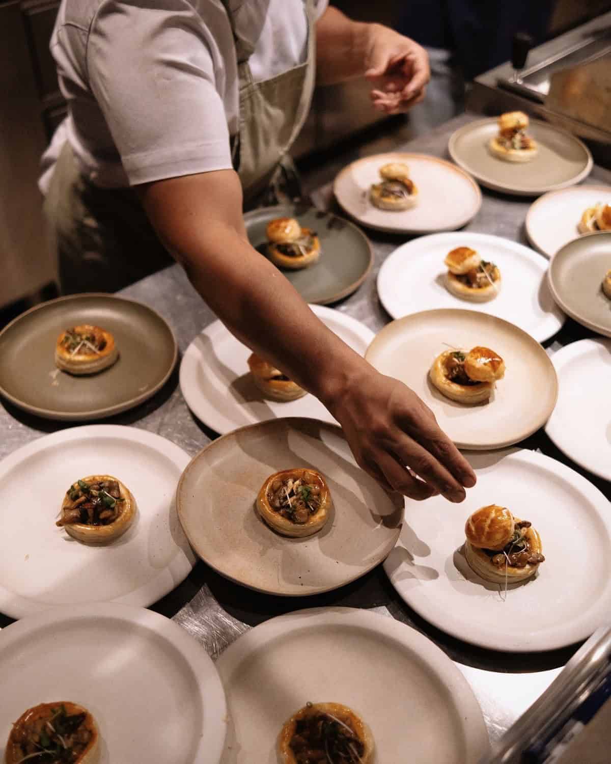 Tasting menus that define premium events - menus