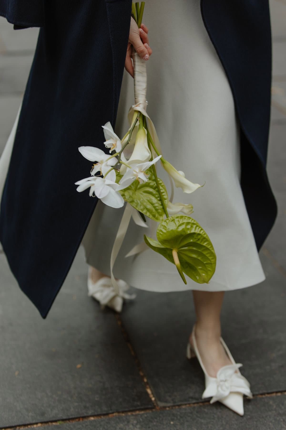 Bridal bouquets inspired by ikebana – minimalism and meaning