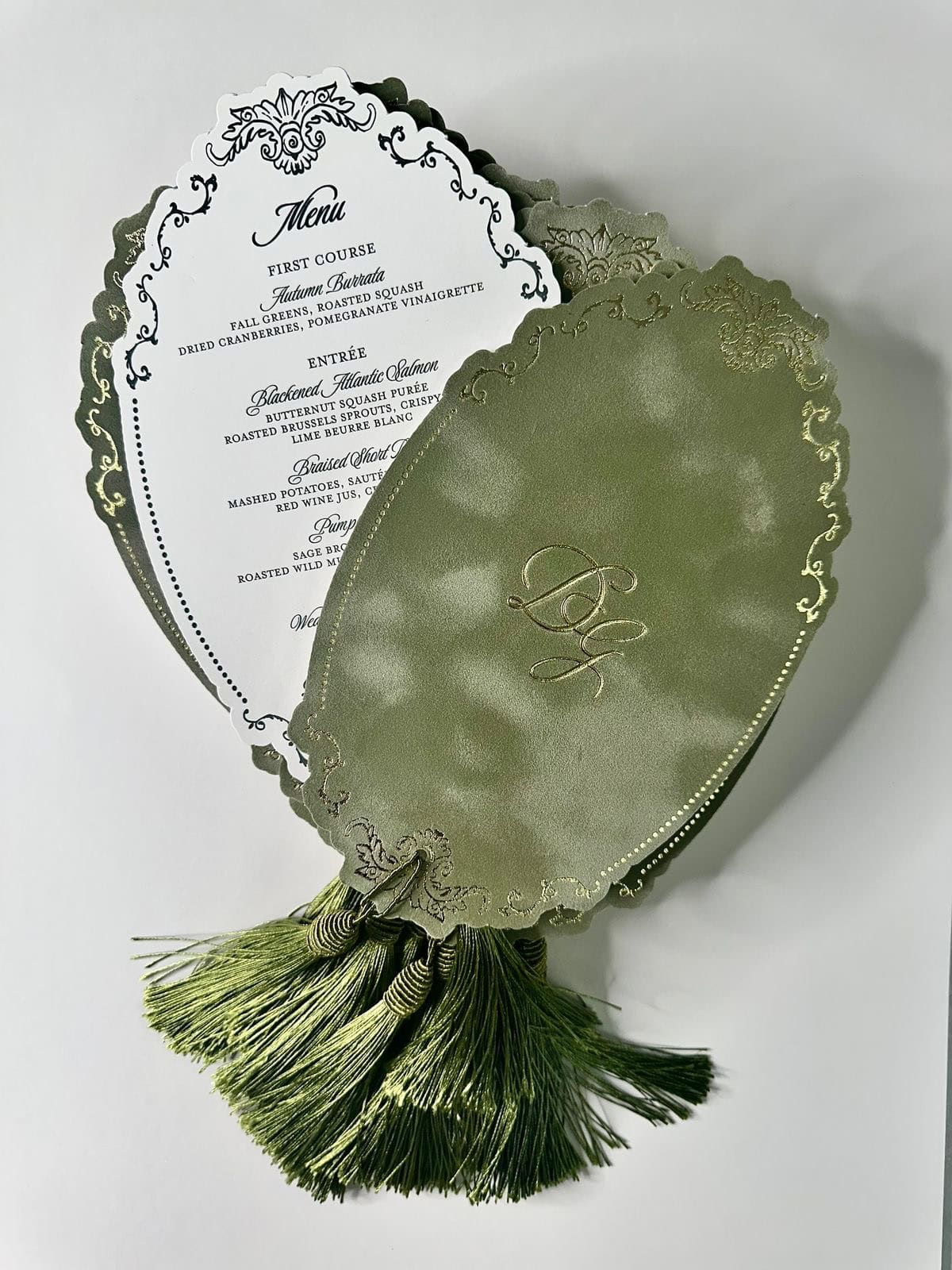 Menus at events: the discreet detail that defines the aesthetics of the table