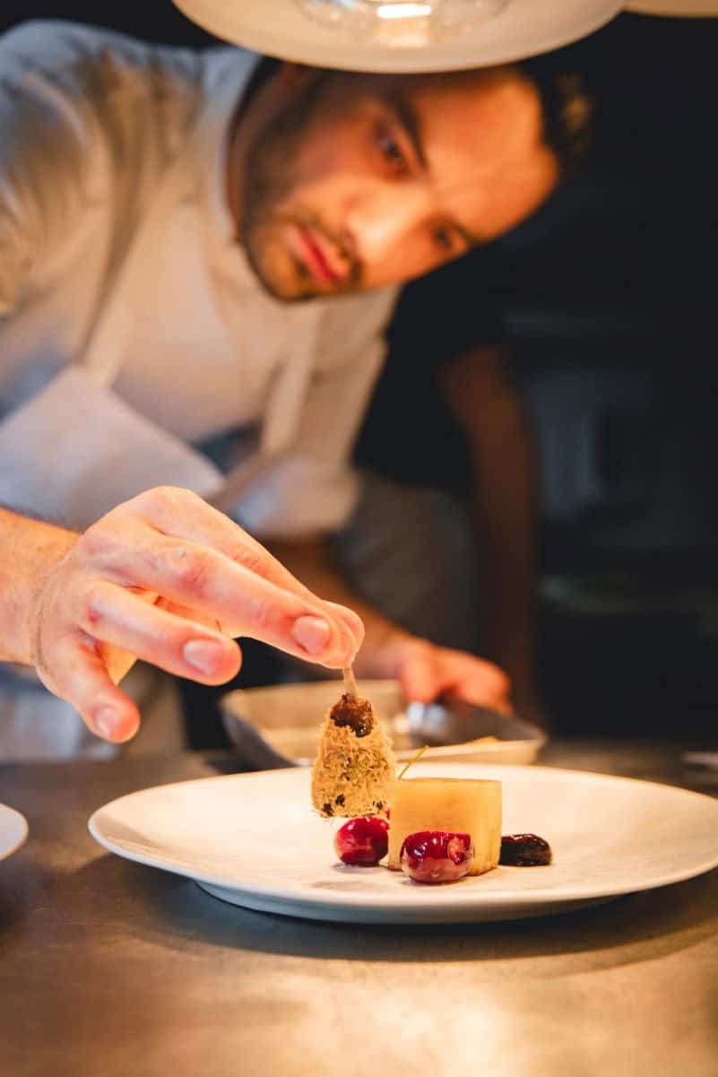 How plating influences the perception of a high-end event